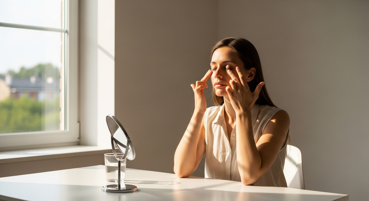 Seule cette mini-routine pour les paupières révèle une fatigue que vous ignorez et réactive l’énergie sans effort