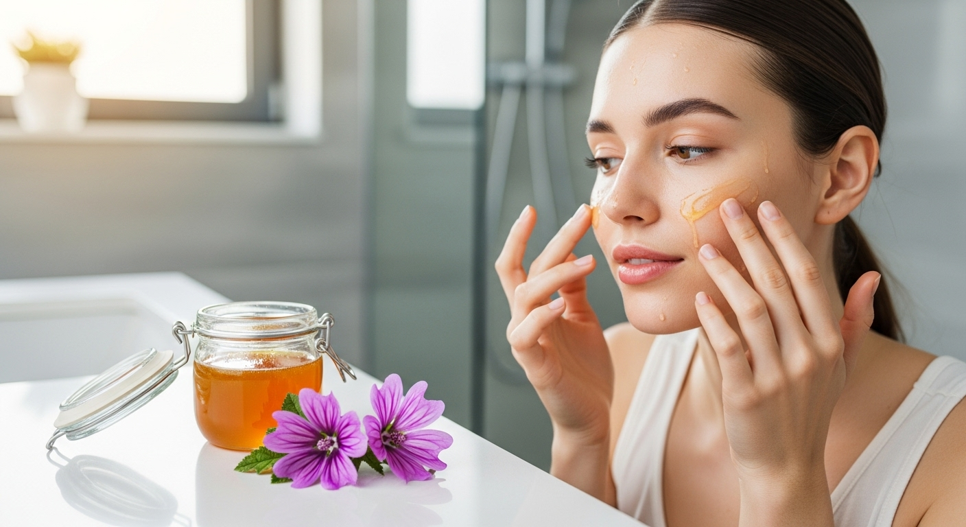 Peau terne et traits tirés au saut du lit ? Le masque miel-fleurs de souci réveille votre éclat en 5 minutes
