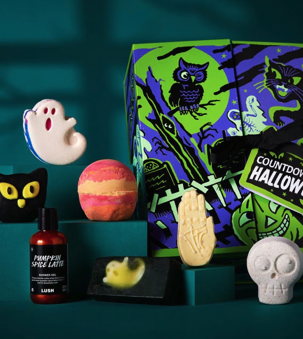 Halloween s’annonce ensorcelant : 7 soins Lush en édition limitée réunis dans un coffret surprise à 65 €