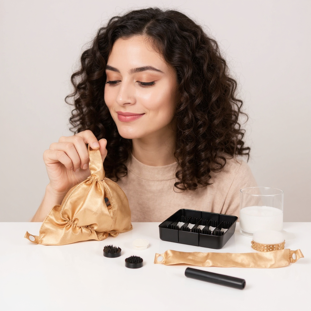 Fini les fers à boucler : ce kit pour des boucles naturelles est à moins de 2 € chez Action