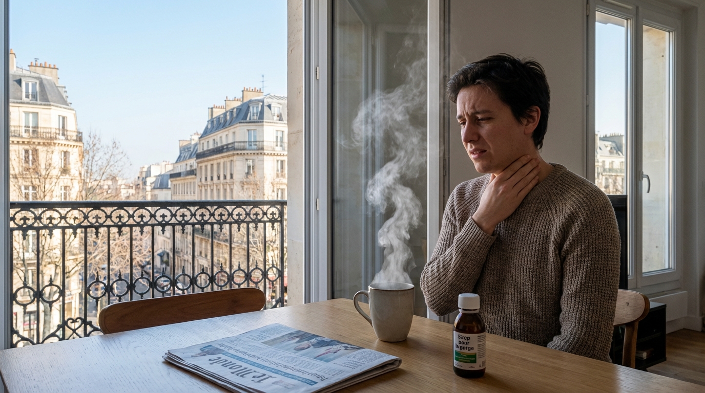 Pourquoi la boisson qui vous semble la plus réconfortante aggrave en fait votre mal de gorge