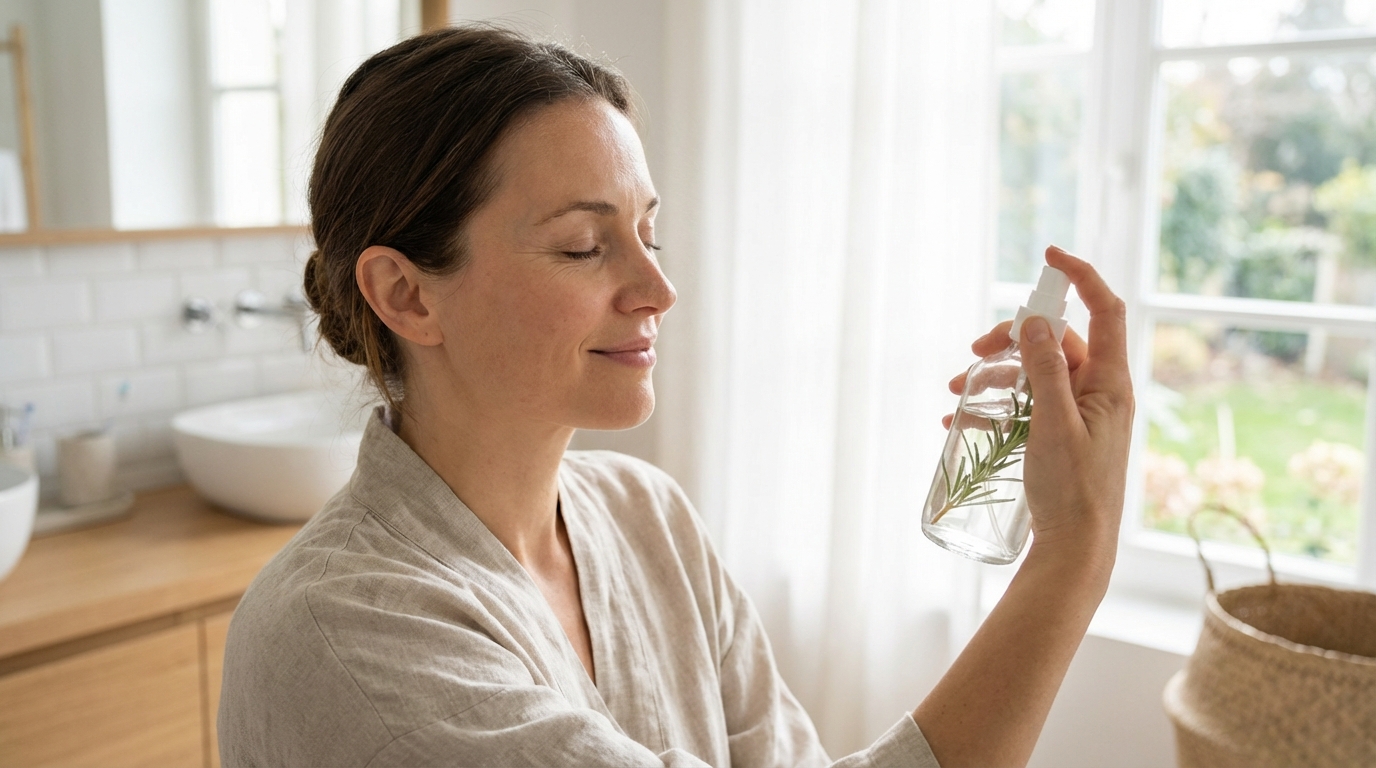 Cette eau à 0 € que je vaporise chaque matin a transformé mon grain de peau en trois jours