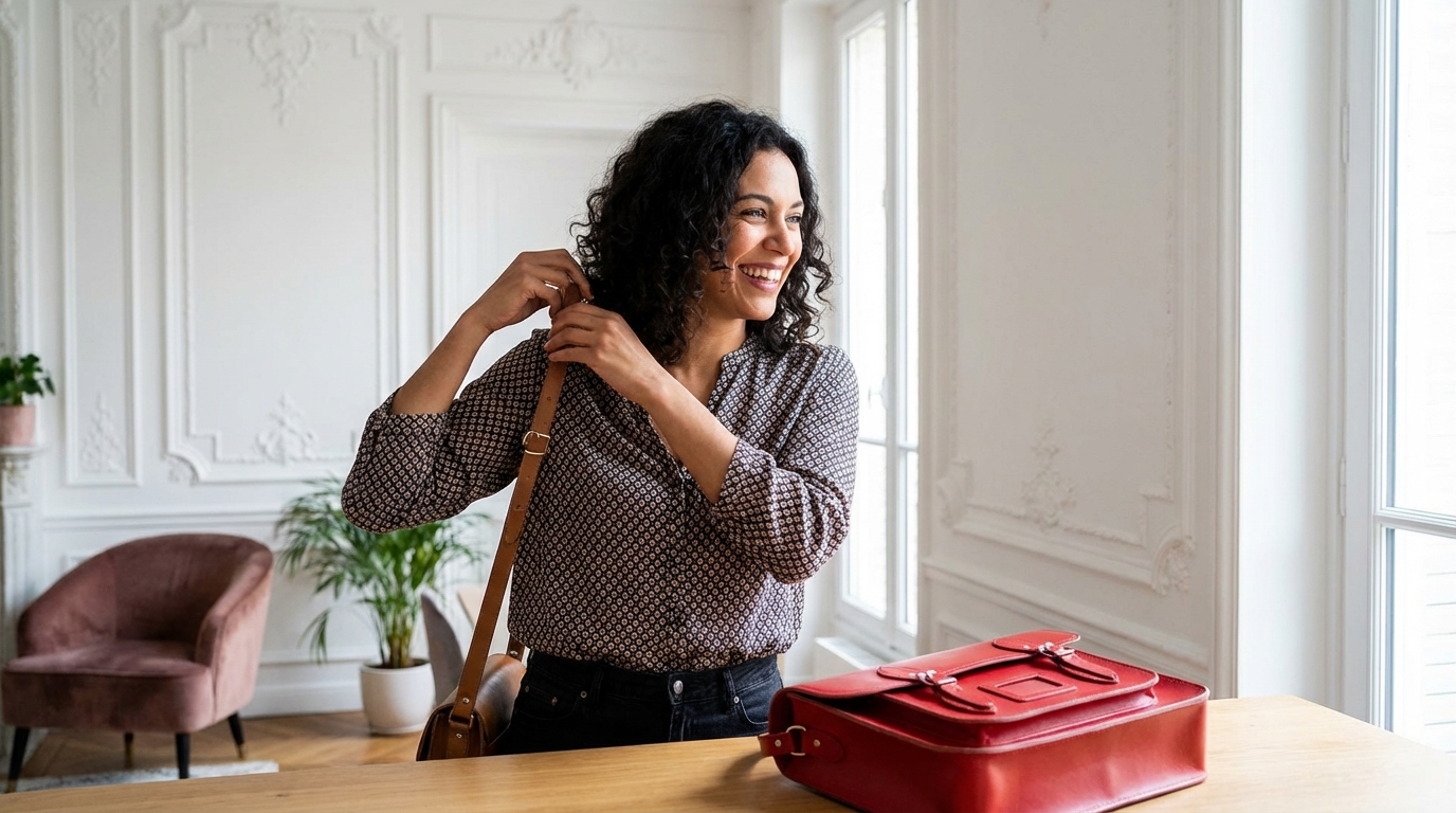 J’ai déplacé ma sacoche de quelques centimètres et ma posture a changé : ce que personne ne vous dit sur l’image de soi