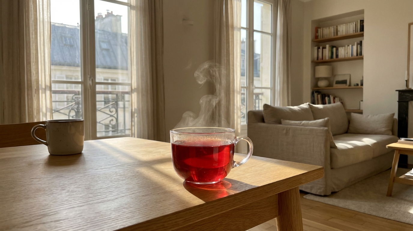 Cette infusion rouge sans caféine fait ce que votre café du matin ne fera jamais pour votre digestion