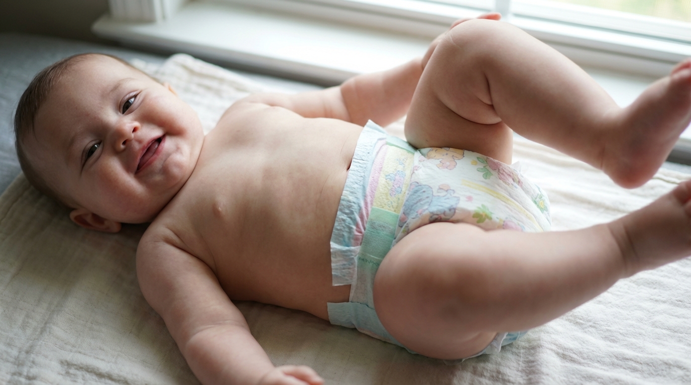 Fesses rouges, irritations, fuites : la couche que les pédiatres recommandent en silence vient d&rsquo;un endroit inattendu