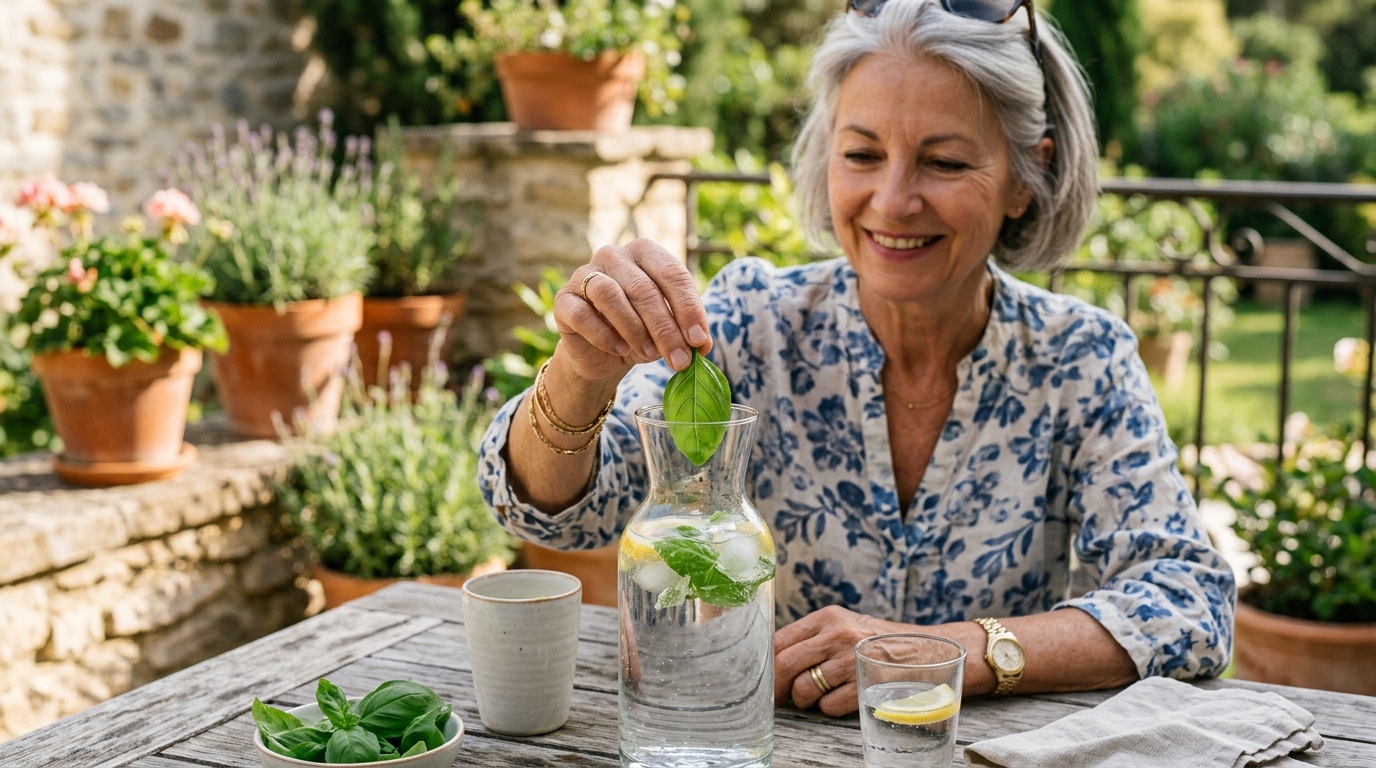 Je remplissais des bouteilles d’eau que je ne finissais jamais : une naturopathe m’a montré ce geste au jardin avant de passer à table