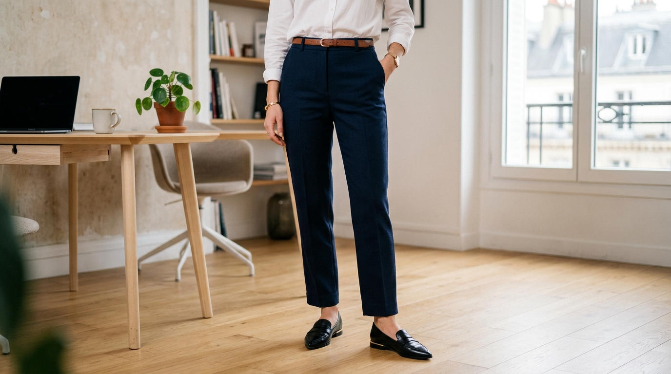 J’ai changé un détail sur mon pantalon juste pour tester : mes collègues ont cru que j’avais mis des talons