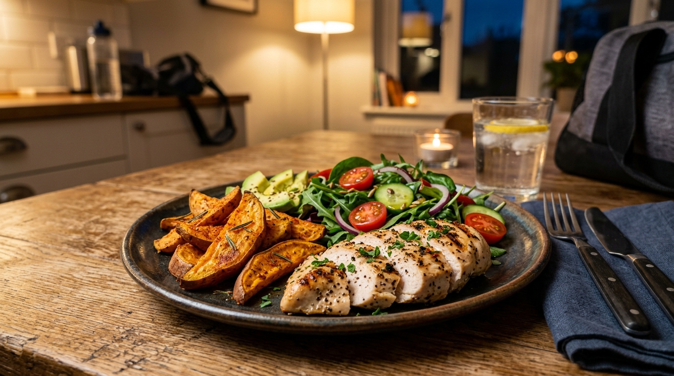 Pourquoi un dîner mal équilibré après le sport sabote récupération et sommeil