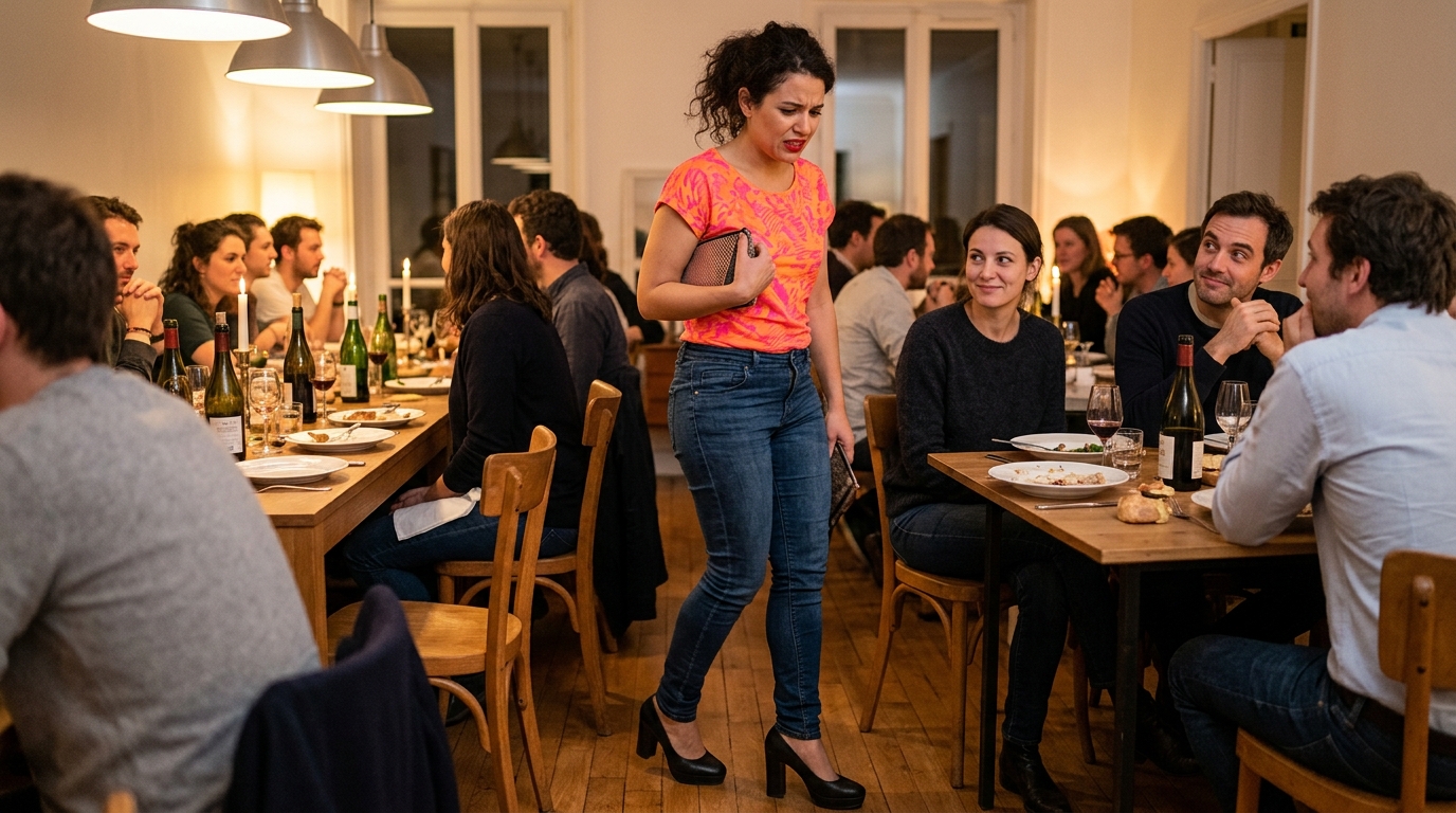 J&rsquo;ai acheté mon jean une taille en dessous juste pour paraître plus mince : au dîner du samedi soir, j&rsquo;ai compris pourquoi on me regardait en souriant