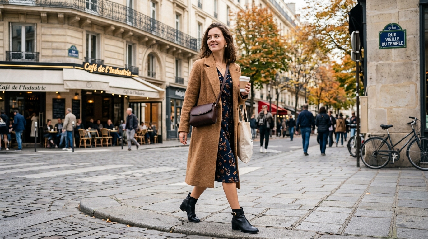 J&rsquo;ai enfilé des collants épais sous ma robe midi juste pour ne pas grelotter en octobre : au premier trajet, j&rsquo;ai compris que je m&rsquo;y prenais à l&rsquo;envers